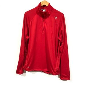 Adidas quarter zip athletic sweatshirt
